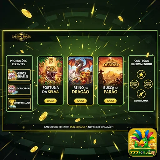 Promoções imperdíveis do cassino 777br no Brasil, com ofertas e bônus para os jogadores.